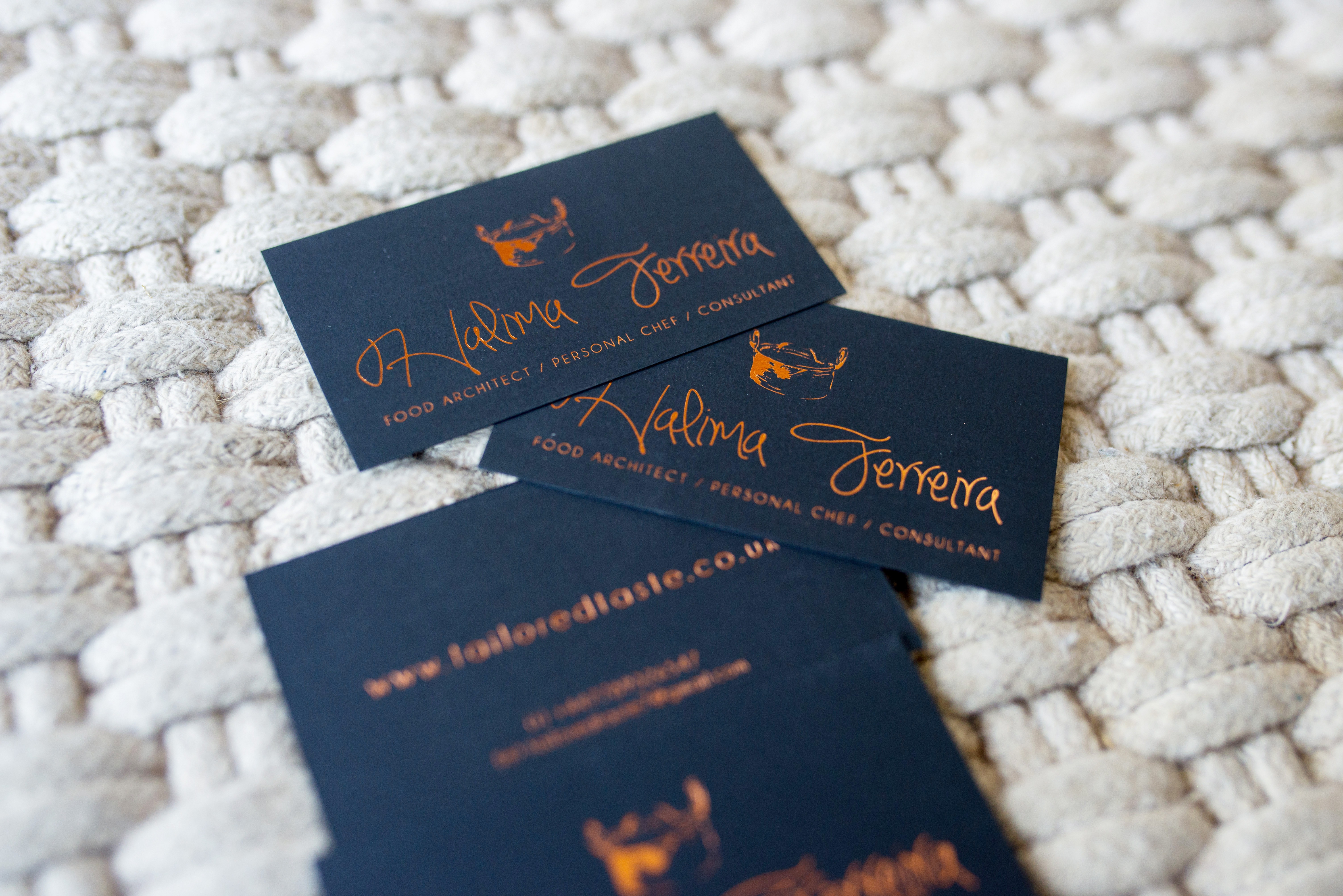 copper foil business cards